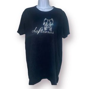 Deftones Rhinestone T Shirt